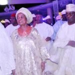 From left:Chief Gabriel Igbinedion, Olori Ojuolape Ojora, Otunba Adekunle Ojora and Oba Folagbade Olateru Olagbegi III, Olowo of Owo