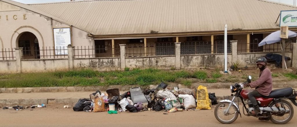 front of post office Ijebu Ode