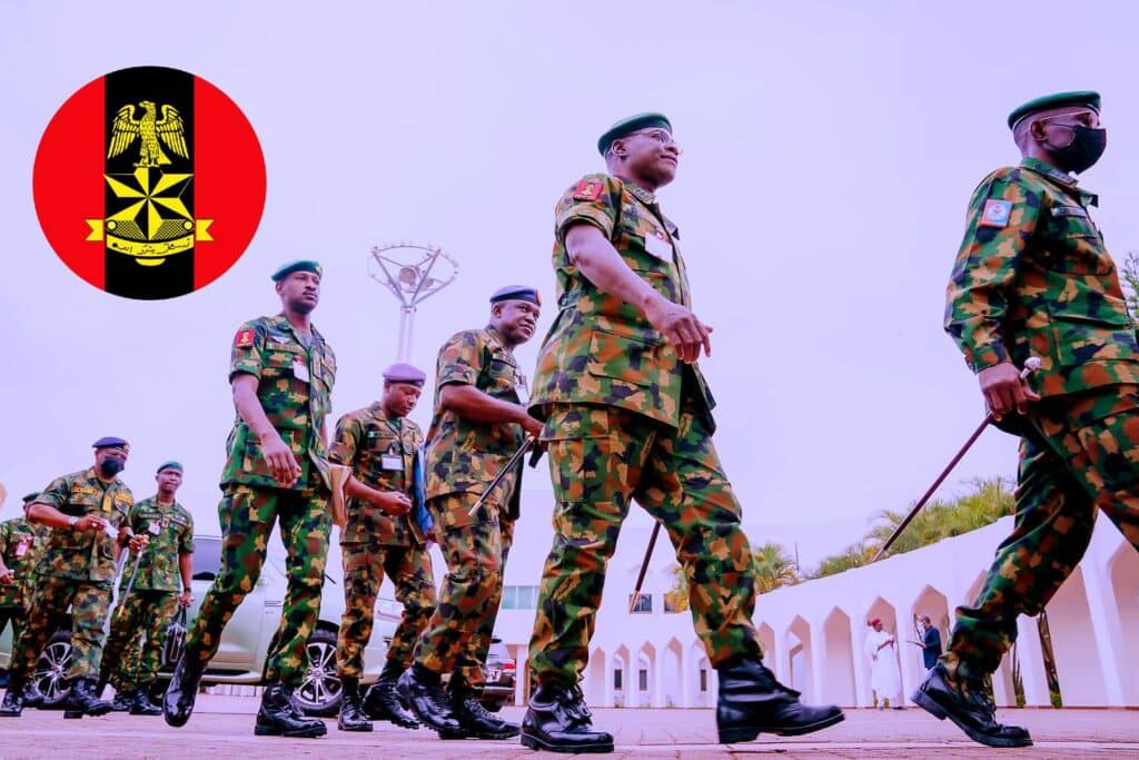 Nigerian army top brass