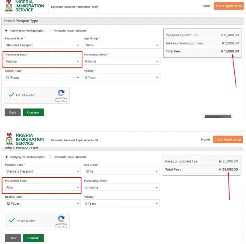 Image about Nigerian international passport cheaper in the North.