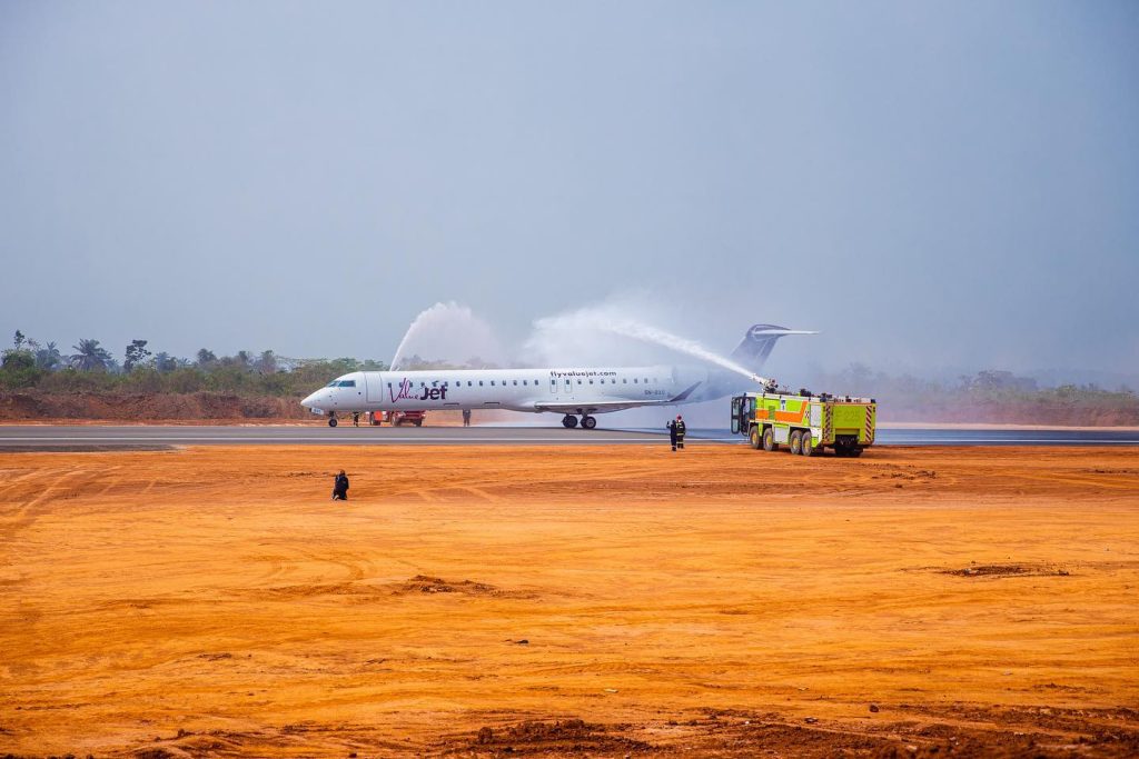 First aircraft lands at Ogun's Gateway Agro Cargo Airport.