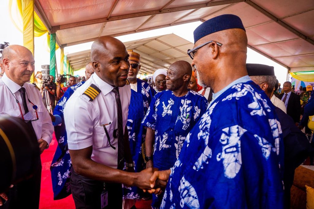 First aircraft lands at Ogun's Gateway Agro Cargo Airport.