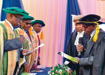 TASUED inaugurates Prof Wole Banjo as 5th VC