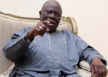 Pa Ayo Adebanjo, Afenifere leader.