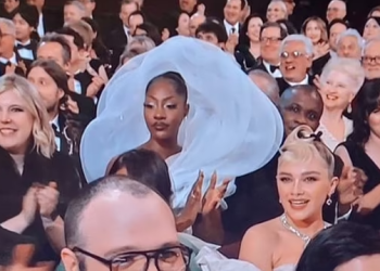 Nigerian singer Tems’ dress at Oscars