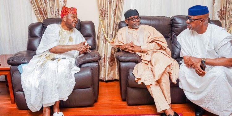 Dapo Abiodun and Gbajabiamila Visit Awujale