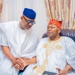 Awujale and Dapo Abiodun in tete-a-tete.
