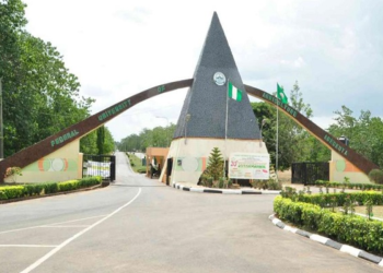 FUNAAB main entrance gate