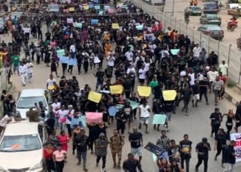 Youths protest, demand justice for Mohbad in Ogun