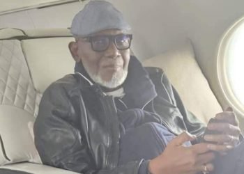 Ondo State Governor, Akeredolu returns to Nigeria.