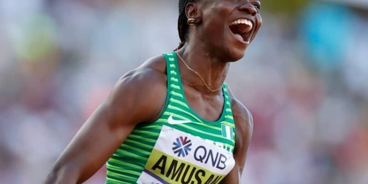 Amusan wins Diamond League trophy