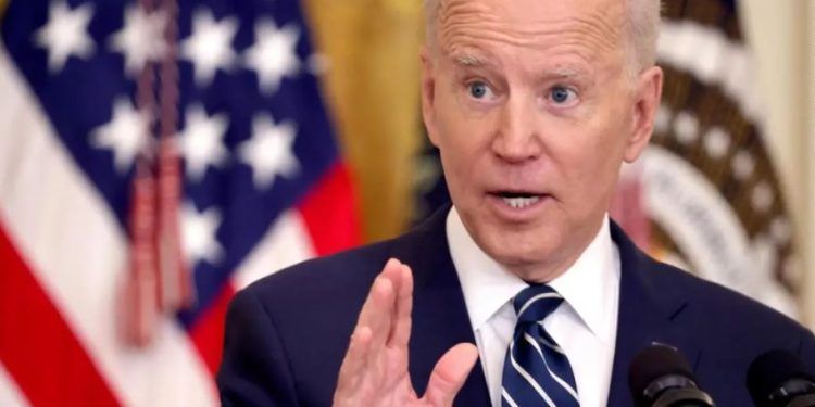 United States of America (USA) President, Biden.