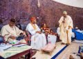 Enjoy the historic visitation of Ijebu monarchs under Lagos territory to the Awujale in vivid colours.