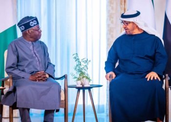 President Tinubu with the UAE leader.