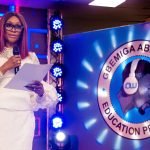 Wife of Ogun State Governor. Photos, video of Gbemiga Abiodun Education Programme
