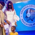 Photos, video of Gbemiga Abiodun Education Programme