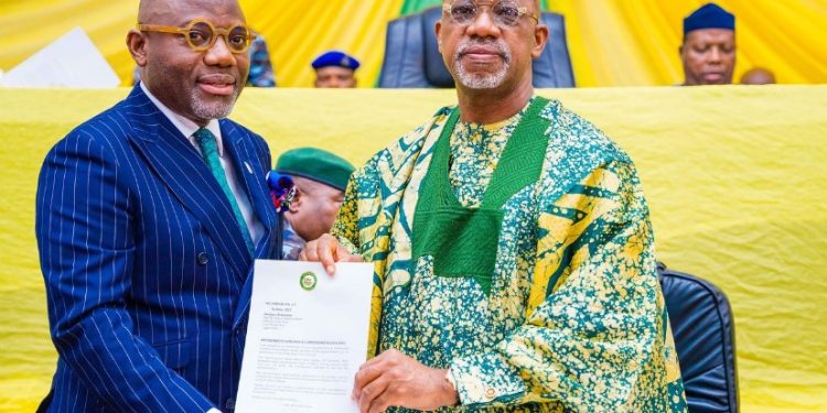 Dapo Okubadejo and 41 others sworn in as commissioners and special advisers by Gov Dapo Abiodun