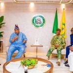 Ogun governor, Dapo Abiodun host Osun State Governor, Senator, Adeleke.