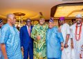 Photos: Adeleke visits Dapo Abiodun in Oke-Mosan, Abeokuta, Ogun State.