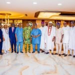 Photos: Adeleke visits Dapo Abiodun in Oke-Mosan, Abeokuta, Ogun State.