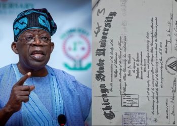 Tinubu's Certificate to INEC