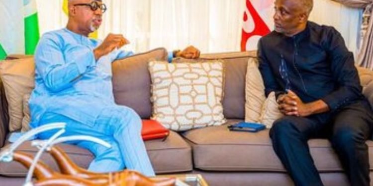 Dapo Abiodun and UNDP director of Nigeria
