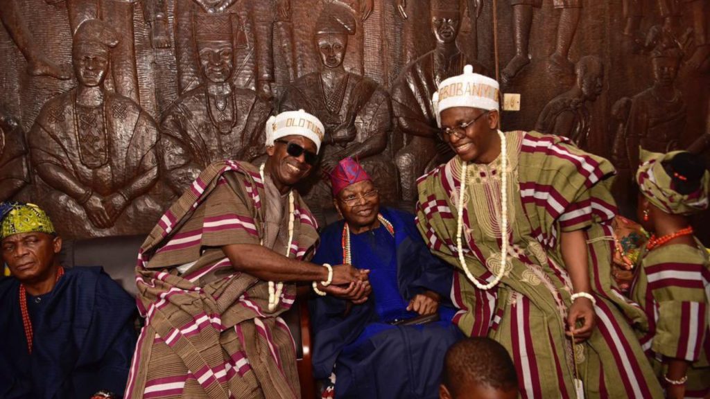 Photos: El-Rufai installed as Gbobaniyi of Ijebuland.