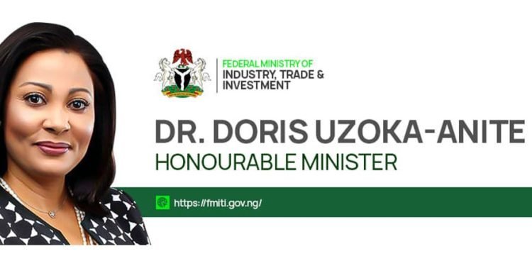 Nigeria Minister Industry, Ms Doris Uzok-Anite annouces opening of application portal for loans to Nigerians and SMEs.