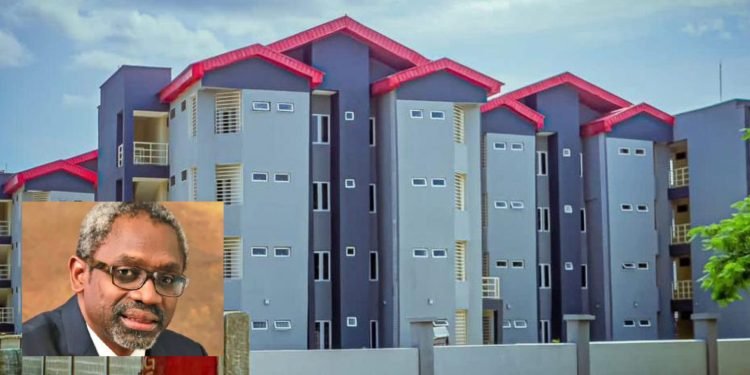 Image about CoS to the president Gbajabiamila Gifts Unilag 484-Bed Hostel
