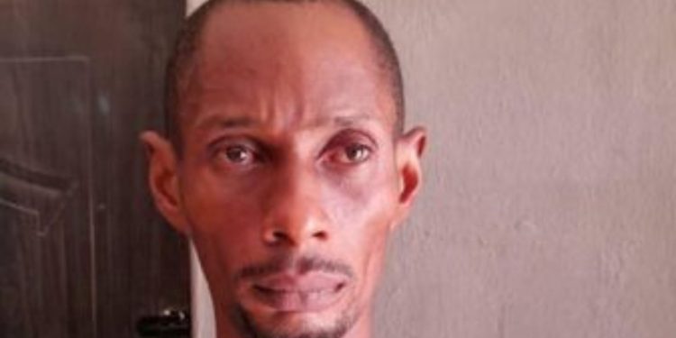 Cliton Okarfor a Pastor who allegedly defiles a minor in Ogun