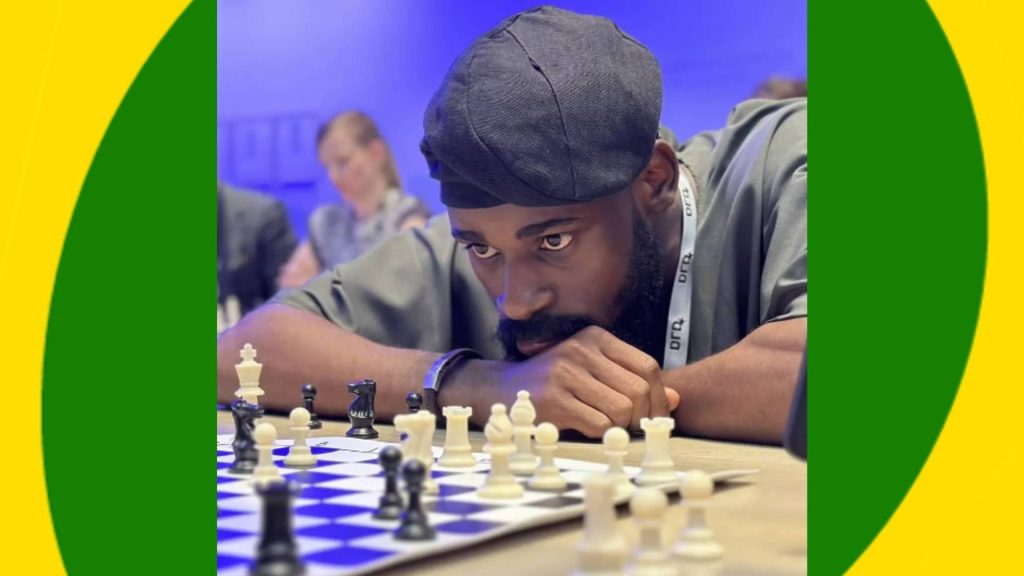 Nigeria’s Chess Champion, Tunde Onakoya.