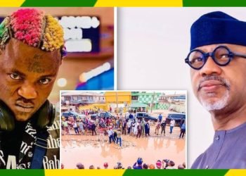 Portable claimed Governor Dapo Abiodun gave him money over his complaints about Ogun State bad roads.
