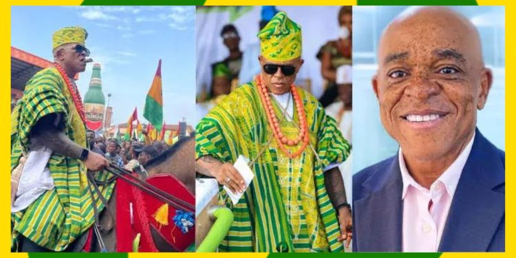 The King of Steeve Oreagba now global culture Ambassador