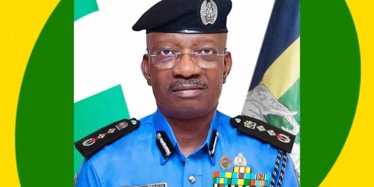 Nigearia Inspector General of Police (IG) Kayode Egbetokun.