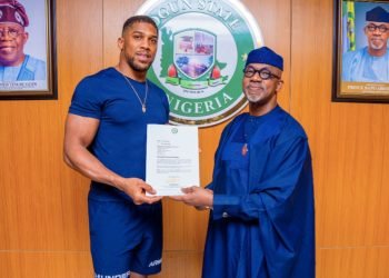 Ogun State Governor, Dapo Abiodun, has revealed plans to build a new boxing ring in honor of Anthony Joshua, the two-time former world heavyweight boxing champion.
