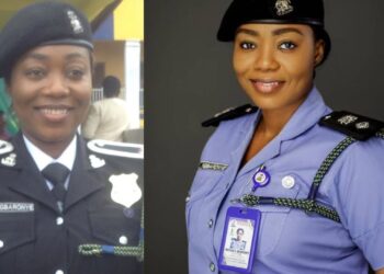Images of Chief Superintendent of Police (CSP) Matilda Ngbaronye.The Lagos State Police Command has announced the death of the Divisional Police Officer of Festac Division, Chief Superintendent of Police (CSP) Matilda Ngbaronye.