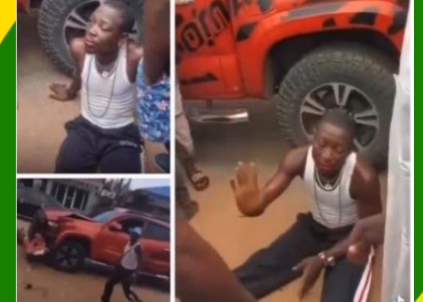 Dj Chicken Beaten By Angry Crowd In Sagamu After Crash Injures Two