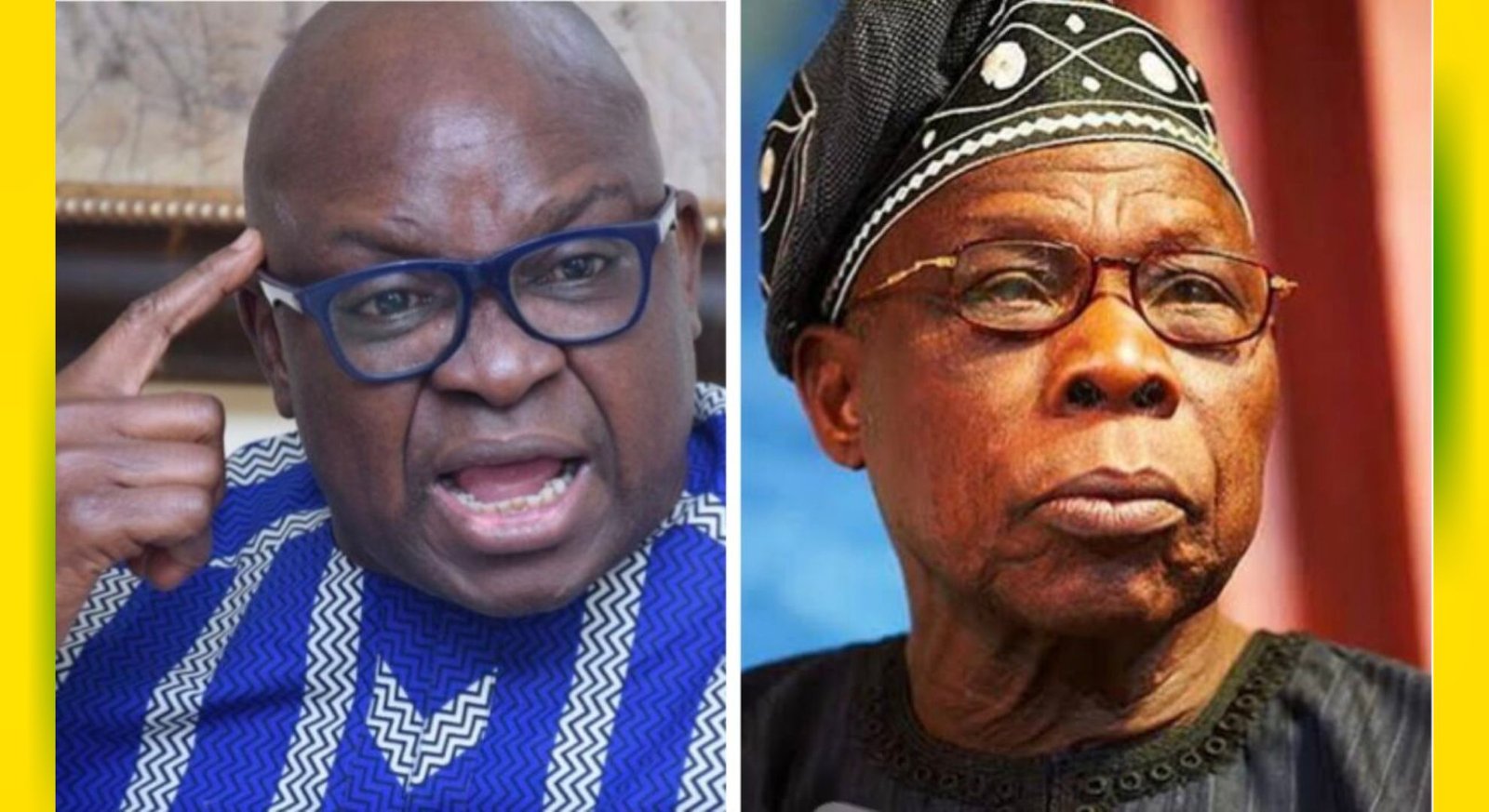 Just In: ‘you Are Very Irresponsible’, Fayose Blasts Obasanjo