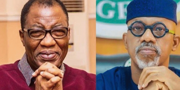 Senator Otunba Gbenga Daniel and Governor Dapo Abiodun
