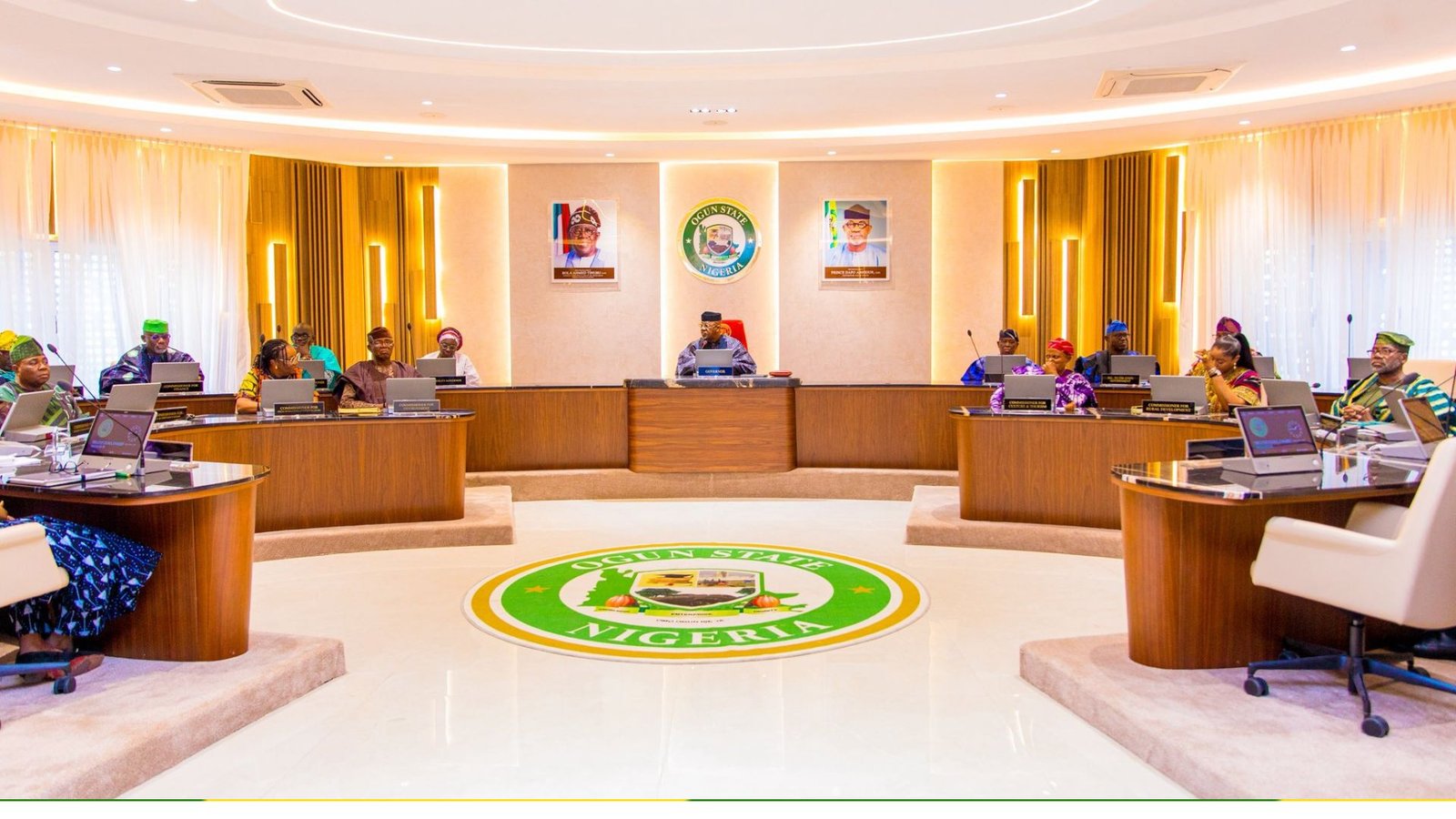 Abiodun Shows Off Upgraded Governor’s Office