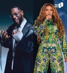 Burna Boy Joins Shakira To Perform In New York.
