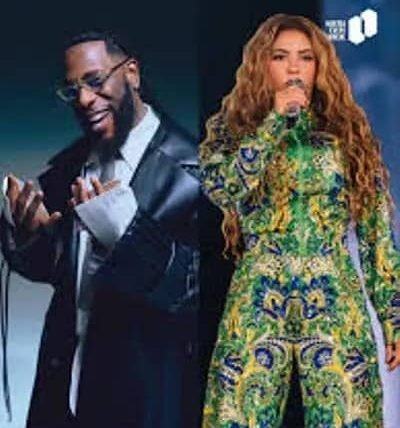 Burna Boy Joins Shakira To Perform In New York.