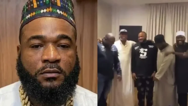 Sam Larry Debunks Amputation Rumours, Makes First Public Appearance After Fatal Accident